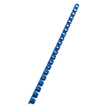 Canutillo plástico DIN A4 GBC 10 mm (Caja 100), azul