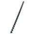 Canutillo plástico DIN A4 GBC 10 mm (Caja 100), negro