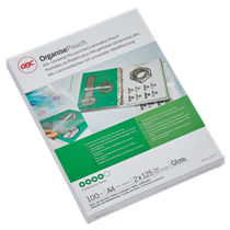 Carteras plastificación GBC FILEX DIN A4 (216X303) 2X125 mic. (Caja 100) 