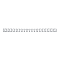 Wirebind Encuadernación GBC Nº4 (6.3 mm) (Caja 100), plata 