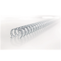 Wirebind Encuadernación GBC Nº4 (6.3 mm) (Caja 100), plata 
