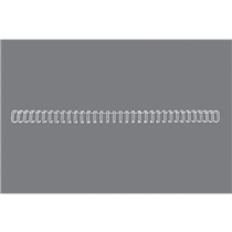 Wirebind Encuadernación GBC Nº4 (6.3 mm) (Caja 100), blanco