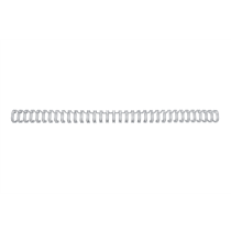 Wirebind Encuadernación GBC Nº7 (11 mm) (Caja 100), plata 