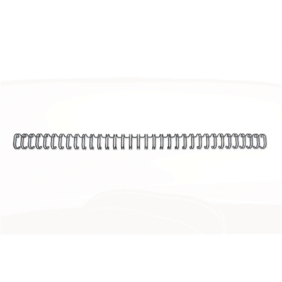 Wirebind Encuadernación GBC Nº7 (11 mm) (Caja 100), negro