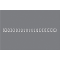 Wirebind Encuadernación GBC Nº6 (9.5 mm) (Caja 100), blanco