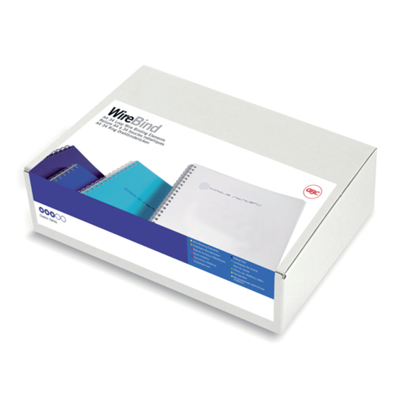 Wirebind Encuadernación GBC Nº5 (7.9 mm) (Caja 100), plata 