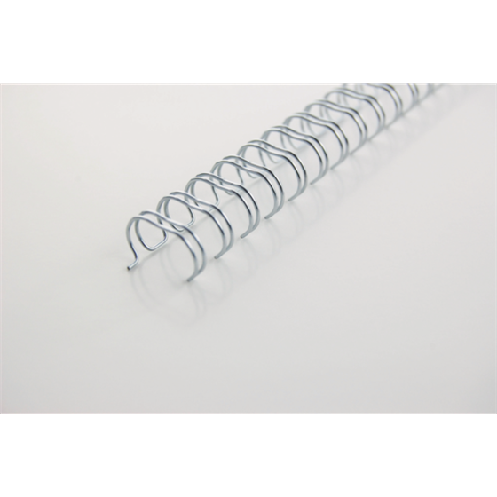Wirebind Encuadernación GBC Nº5 (7.9 mm) (Caja 100), plata 