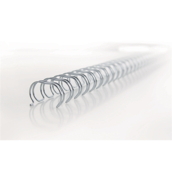 Wirebind Encuadernación GBC Nº5 (7.9 mm) (Caja 100), plata 
