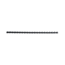 Canutillo plástico DIN A4 GBC 6 mm (Caja 100), negro