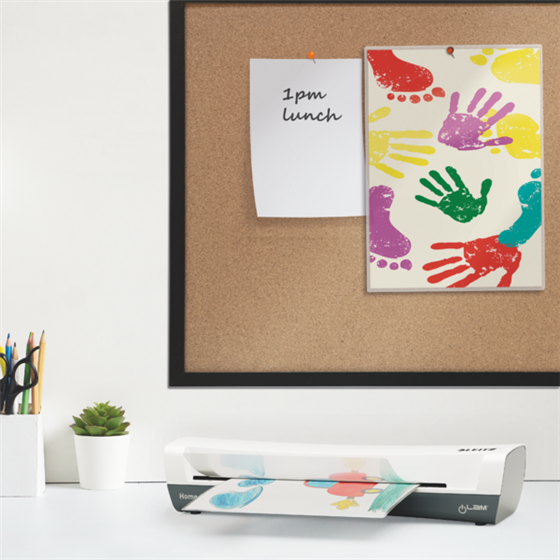 Plastificadora Leitz Ilam Home A3 Blanco
