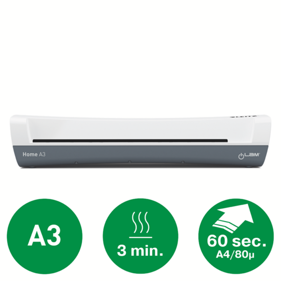 Plastificadora Leitz Ilam Home A3 Blanco