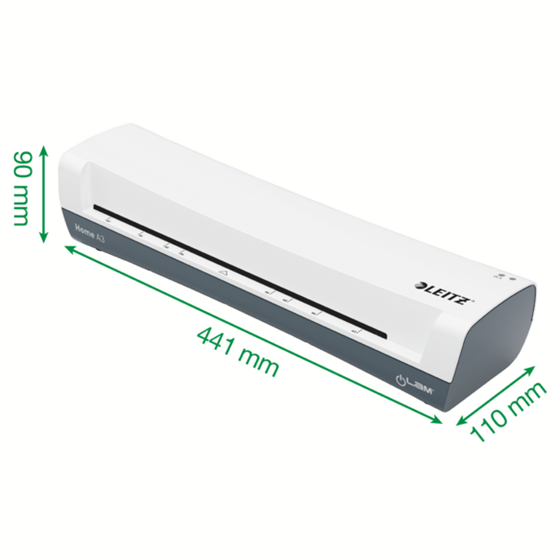 Plastificadora Leitz Ilam Home A3 Blanco
