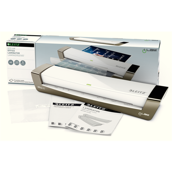 Plastificadora Leitz Ilam Office A3 Plata