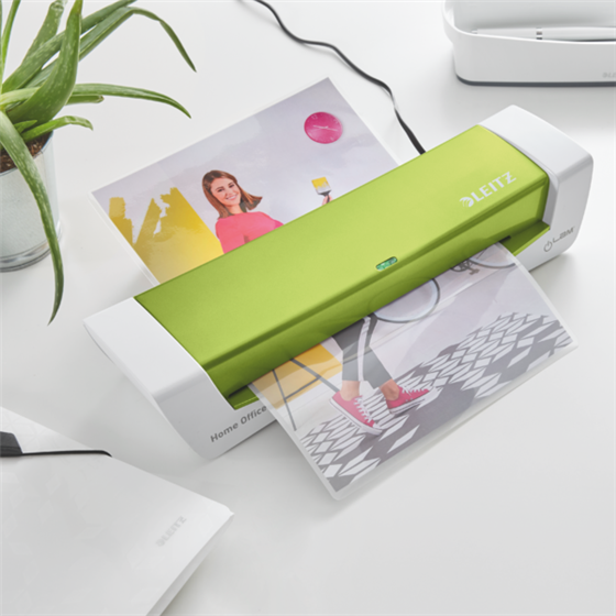 Plastificadora Leitz Ilam Home Office A4 Verde