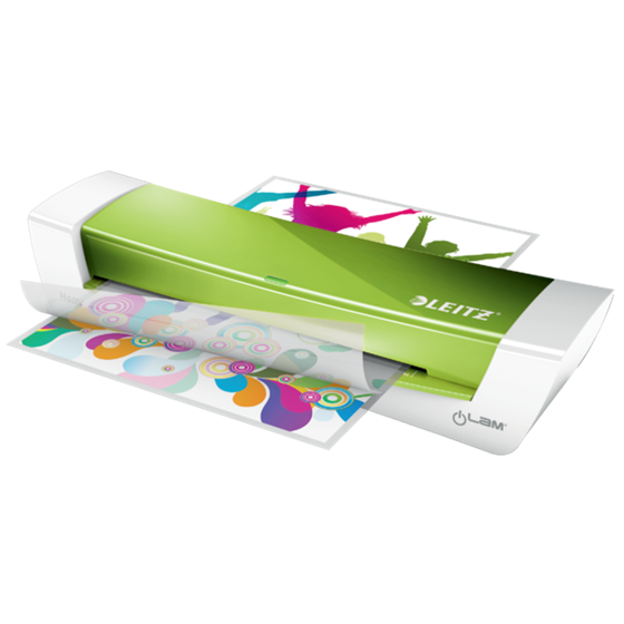 Plastificadora Leitz Ilam Home Office A4 Verde