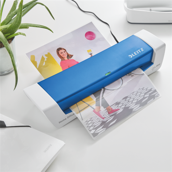 Plastificadora Leitz Ilam Home Office A4 Azul