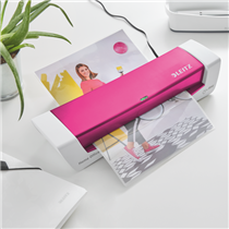 Plastificadora Leitz Ilam Home Office A4 Fucsia