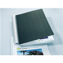 Portada Encuadernar Gbc Linenweave Negro 250 grs DIN A4 (Pack 100)