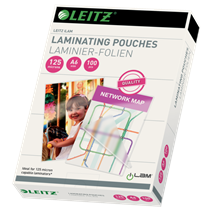 Bolsas De Plastificación Ilam De Leitz, A6, 125 Micras Transparente