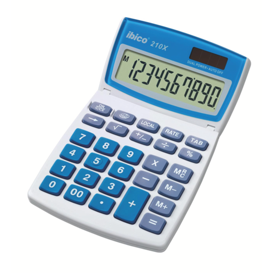 Calculadora Ibico Escritorio 210X