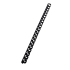 Canutillos De Plástico Combind De Leitz, 12 Mm Negro