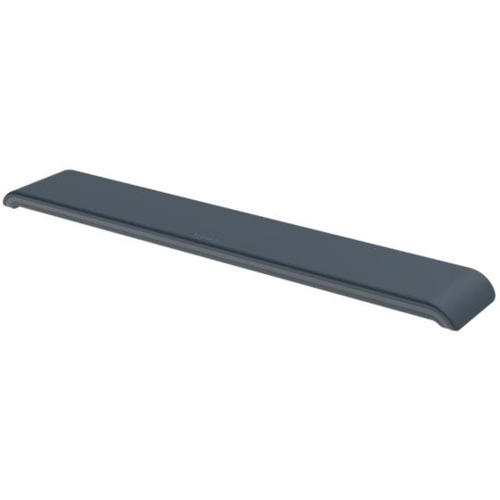 Reposamuñecas Ajustable Para Teclado Leitz Ergo Gris Oscuro