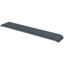 Reposamuñecas Ajustable Para Teclado Leitz Ergo Gris Oscuro