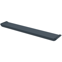 Reposamuñecas Ajustable Para Teclado Leitz Ergo Gris Oscuro