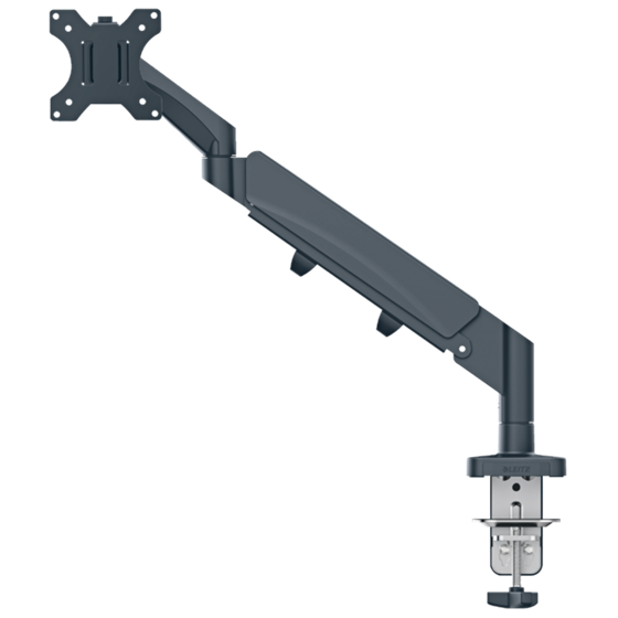 Brazo Para Un Monitor Leitz Ergo Space Saving Gris Oscuro