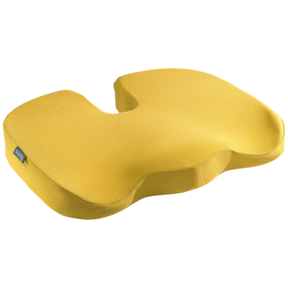 Cojín De Asiento Leitz Ergo Cosy Amarillo Cálido