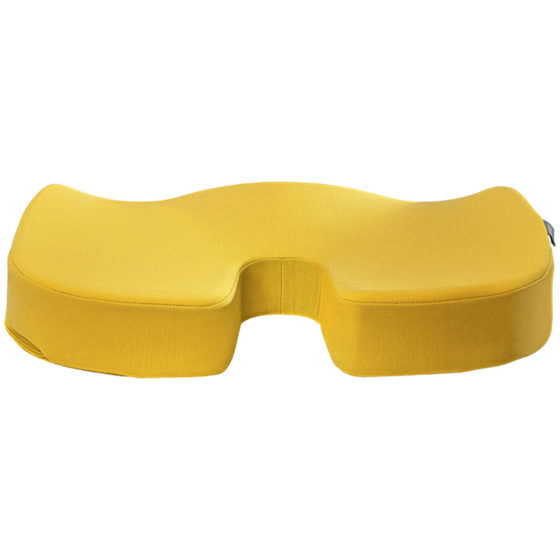 Cojín De Asiento Leitz Ergo Cosy Amarillo Cálido