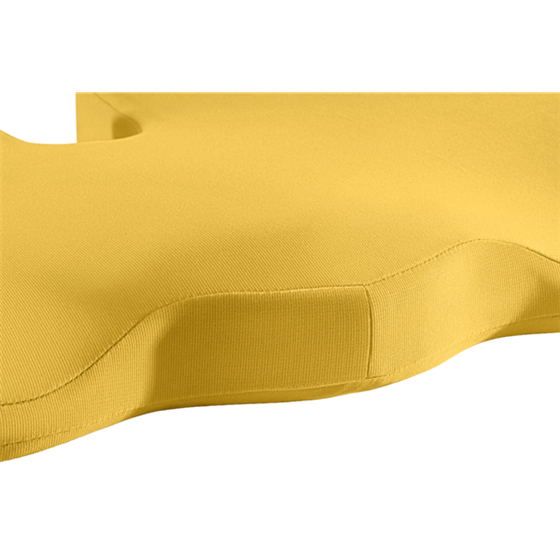 Cojín De Asiento Leitz Ergo Cosy Amarillo Cálido