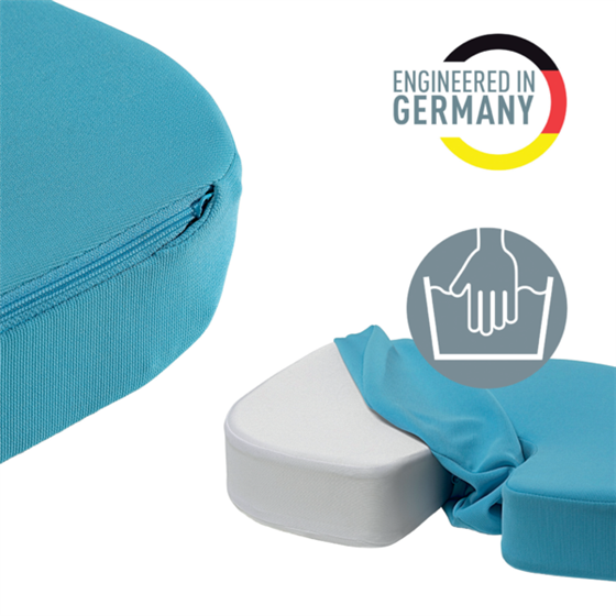 Cojín De Asiento Leitz Ergo Cosy Azul Calma
