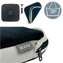 Cojín Wobble Active Leitz Ergo Con Funda De Tela Gris Oscuro