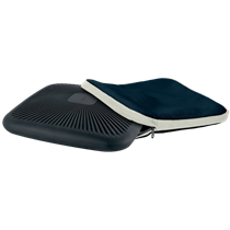 Cojín Wobble Active Leitz Ergo Con Funda De Tela Gris Oscuro