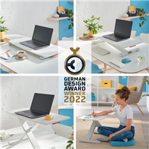 Convertidor De Escritorio Leitz Ergo Cosy Gris