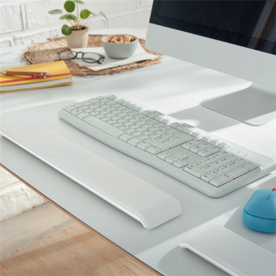 Reposamuñecas Ajustable Para Teclado Leitz Ergo Cosy Gris