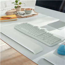Reposamuñecas Ajustable Para Teclado Leitz Ergo Cosy Gris