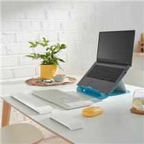 Reposamuñecas Ajustable Para Teclado Leitz Ergo Cosy Gris
