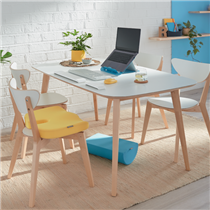 Reposamuñecas Ajustable Para Teclado Leitz Ergo Cosy Gris