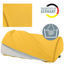 Reposapiés De Escritorio Leitz Ergo Cosy Amarillo Cálido