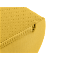 Reposapiés De Escritorio Leitz Ergo Cosy Amarillo Cálido