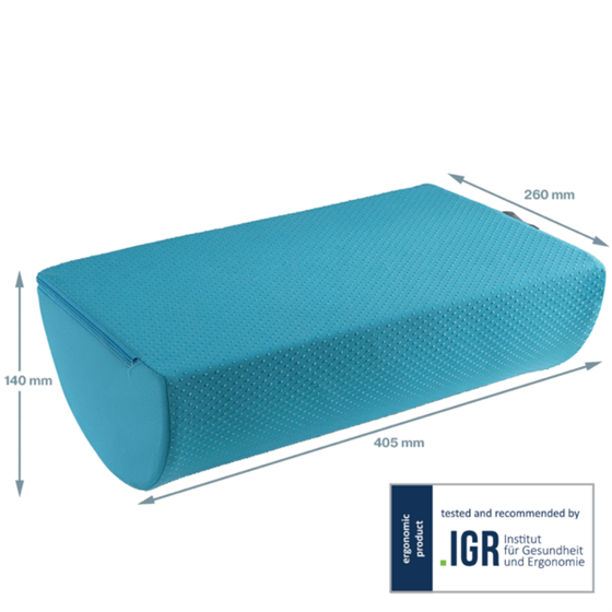 Reposapiés De Escritorio Leitz Ergo Cosy Azul Calma