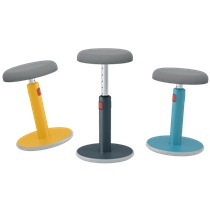 Taburete Leitz Ergo Cosy Active Amarillo Cálido