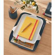 Bandeja de sobremesa Leitz Cosy con organizador Gris terciopelo