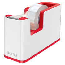 Dispensador de cinta adhesiva WOW de Leitz Rojo