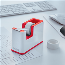 Dispensador de cinta adhesiva WOW de Leitz Rojo
