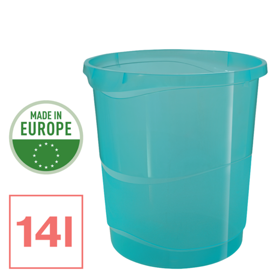 Papelera Esselte Colour'Breeze Azul 14 l.