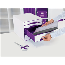 Buc de cajones WOW CUBE de Leitz Púrpura 2x An. x Al. x Pr.: 245 x 34 x 325 mm, 2x 245 x 71 x 325 mm A4 Maxi