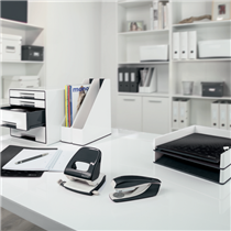 Papelera WOW de Leitz Negro 15 l.